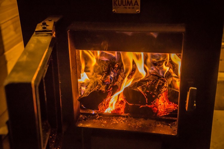 Sauna Stoves Kuuma picture of sauna stove fire